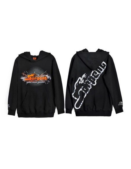 HOODY SWEATER SERPENT BLACK (XL)