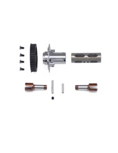 SOLID AXLE SET FRONT ALU