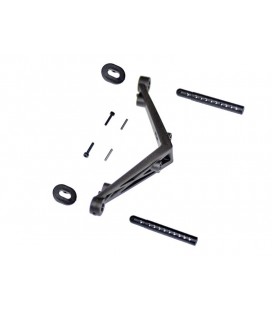 BODY MOUNT SET REAR SRX2 SC