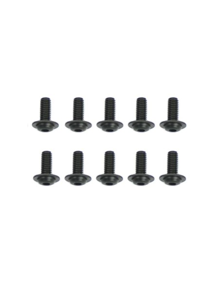 SCREW ALLEN ROUNDHEAD FLANGED M4x10 (10)