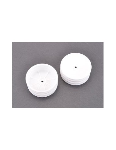 SCHUMACHER WHEEL HEX FRONT 2WD WHITE