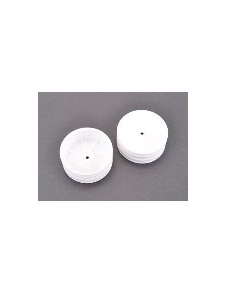 SCHUMACHER WHEEL HEX FRONT 2WD WHITE