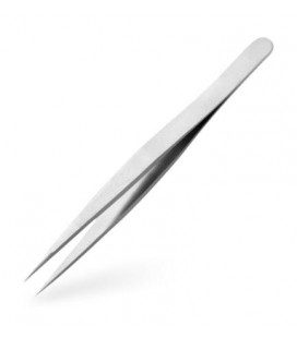 SHARP POINT TWEEZERS STAINLESS 12CM LONG