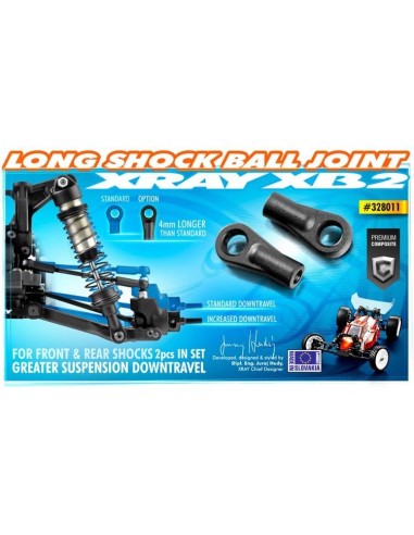 SHOCK BALL JOINT 21MM (2U)