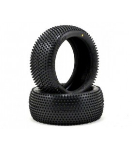 SCHUMACHER MINI PIN 1/8 TYRE-YELLOW (2U)