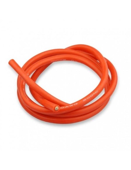 SILICONE POWER WIRE RED 10AWG 1 METER