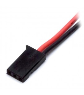 FUTABA MALE 100MM 26AWG SILICONE WIRE