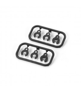 XB8 COMPOSITE CASTER CLIPS (2)