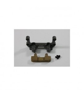 REAR BRACE MOUNT + 20GR. WEIGHT 2WD