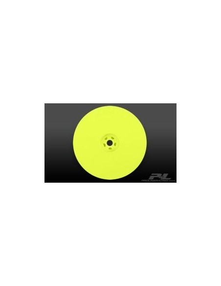 VELOCITY 2.2" HEX REAR YELLOW WHEELS (2)