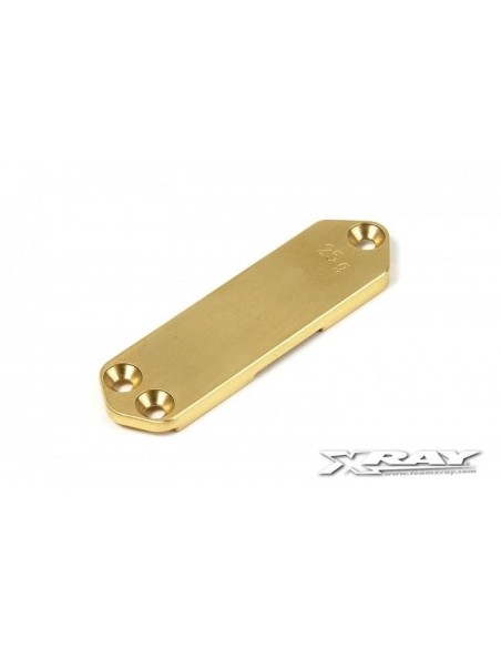 BRASS CHASSIS WEIGHT FRONT 25GR.