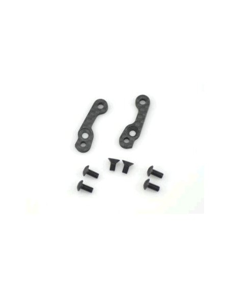 SHOCK BRACKET CARBON LEFT + RIGHT REAR