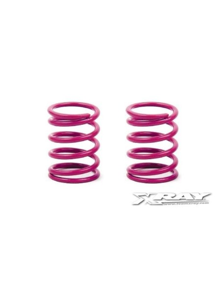 SPRING SET D1.8 PURPLE MD- HARD REAR
