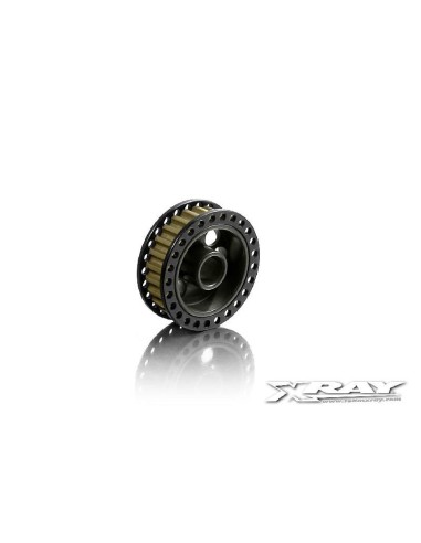 ALU BELT PULLEY 25T MID CENTER SET