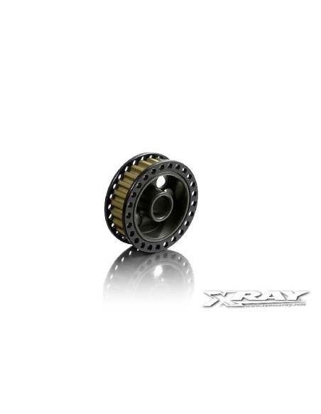 ALU BELT PULLEY 25T MID CENTER SET