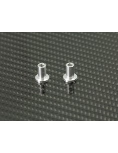 ALU STEERING POST (Silver / 2 pcs)