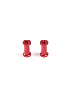 ALU STANDOFF (12.8mm / Red / 2 pcs)