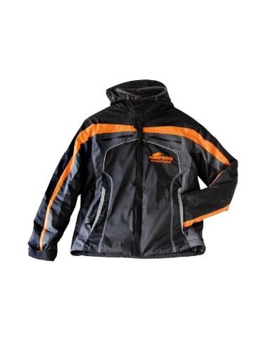 WINTER JACKET SERPENT BLACK-ORANGE (L)