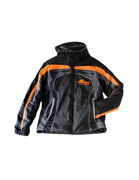 WINTER JACKET SERPENT BLACK-ORANGE (XL)
