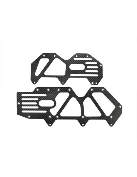BATTERY PLATE LOW L+R CARBON 988E (2)