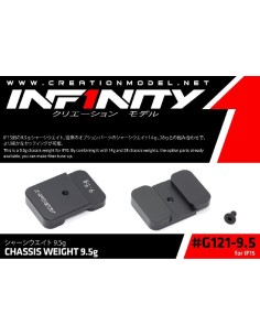 CHASSIS WEIGHT 9.5 gr
