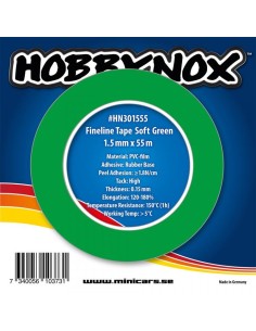 FINELINE MASKING TAPE SOFT GREEN 1.5MM 2