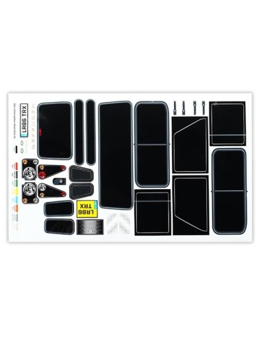 DECAL SHEET LAND ROVER DEFENDER