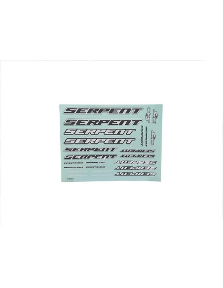 DECAL SHEET LARGE BLACK-WHITE (2U)