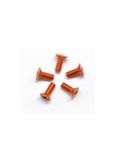 ALU SCREW ALLEN COUNTERSUNK M3x8 ORANGE 