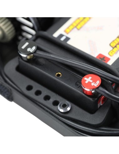 LOWPRO BULLET PLUG GRIPS RED/BLACK +4