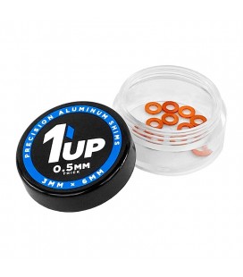 1UP RACING 3x6x0.5mm PRECISION ALU SHIM