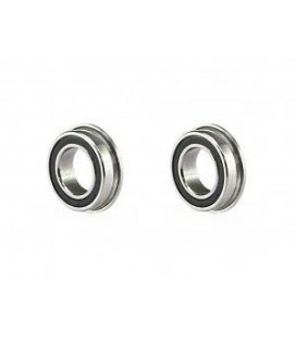 BALL BEARING 8x14x4MM FLANGED SS (2U)