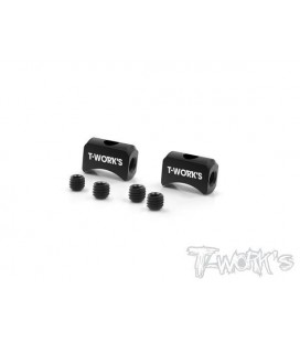 T-WORKS ALUMINIUM EXHAUST LOCK (2 pcs)