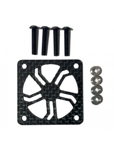 COOLING FAN COVER CARBON 40MM