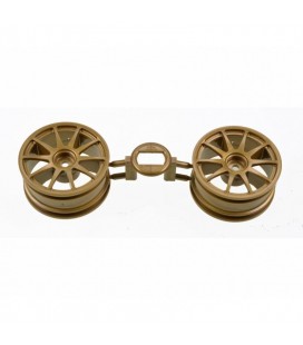 1:10 10-SPOKE WHEELS GOLD (2U) 26mm 