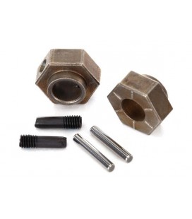 WHEEL HUBS 12mm HEX TRX-4 / 6 (2U)