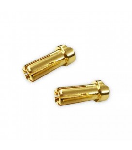 MR33 GOLD LCG CONNECTOR SHORT 4mm (2U)