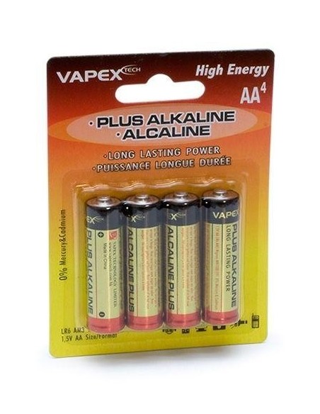 VAPEX PLUS ALKALINE BATTERIES AA (4U)