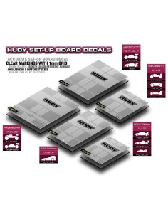 PLASTIC SETUP BOARD DECAL 1/8 ON ROAD 2