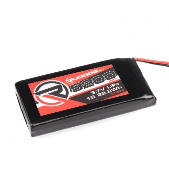 RUDDOG 5200Mah 3.7V M17 LIPO PACK