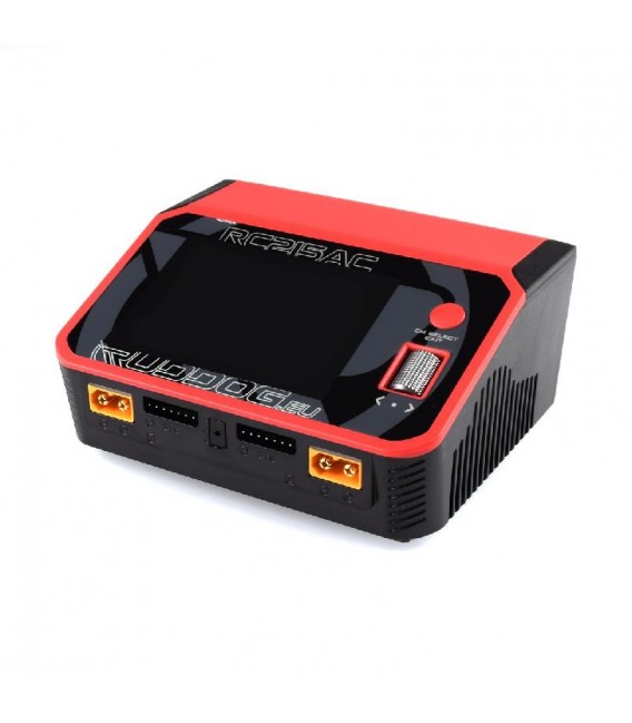 RUDDOG RC215AC DUAL CHANNEL ACDC CHARGER