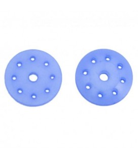 16MM CONICAL SHOCK PISTONS BLU (8x1.3mm)