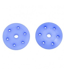 16MM CONICAL SHOCK PISTONS BLU (6x1.3mm)