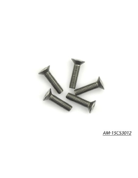TITANIUM SCREW ALLEN COUNTERSUNK M3x12