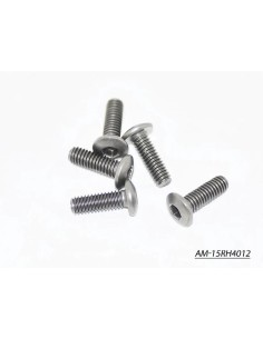 TITANIUM SCREW ALLEN ROUND HEAD M4x12 5U