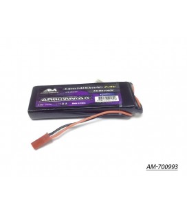 AM LIPO 1400Mah 7.4V RECEIVER PACK GP