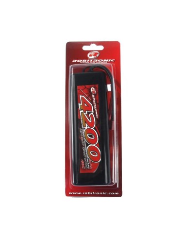 LIPO BATTERY 4200Mah 2S 40C T-PLUG STICK