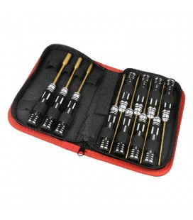 TOOL SET WITH BAG (11 pcs) HSS TITAN