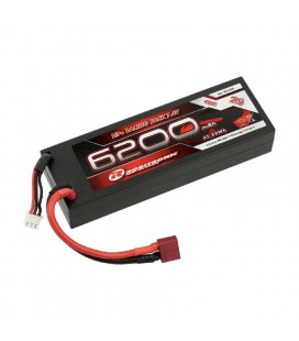 LIPO BATTERY 6200Mah 2S 40C T-PLUG