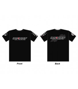 INFINITY TEAM T-SHIRT BLACK S SIZE